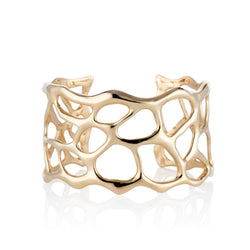 Gold Anguilla Cuff