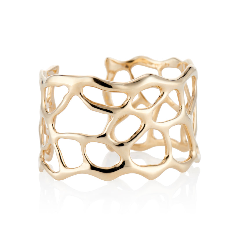 Gold Anguilla Cuff