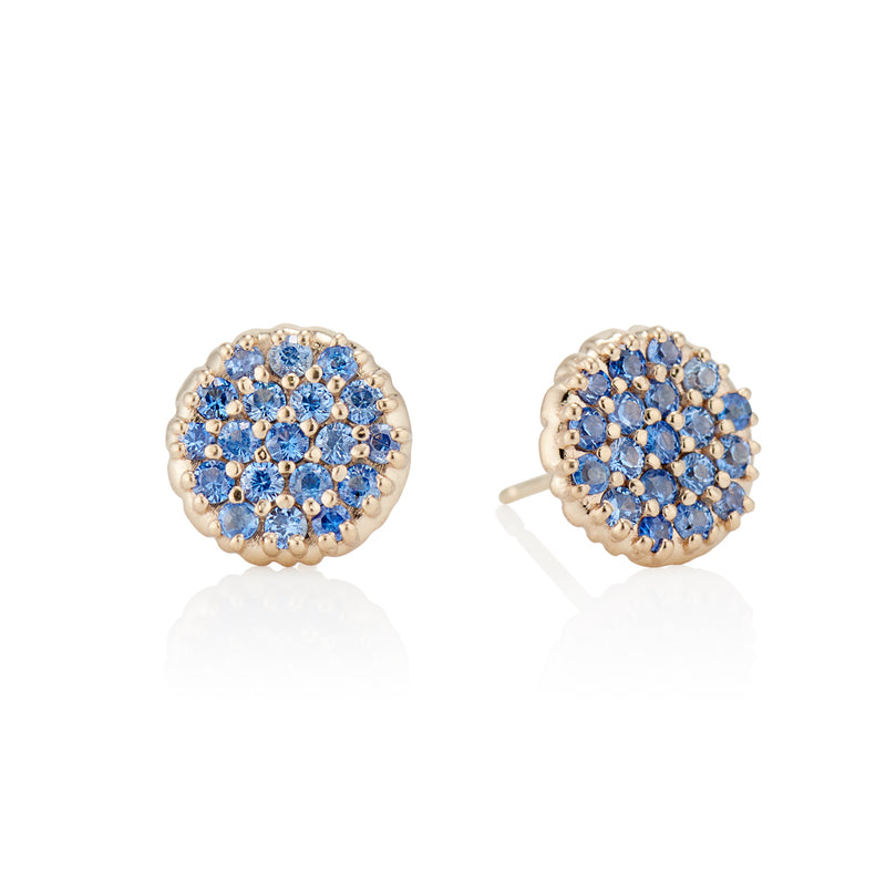 Montana Pave Nailhead Earrings