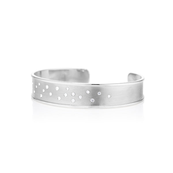 Bright White Skinny Akemi Cuff