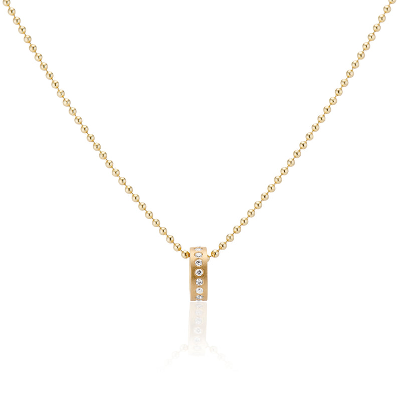 Diamond Gold Charm