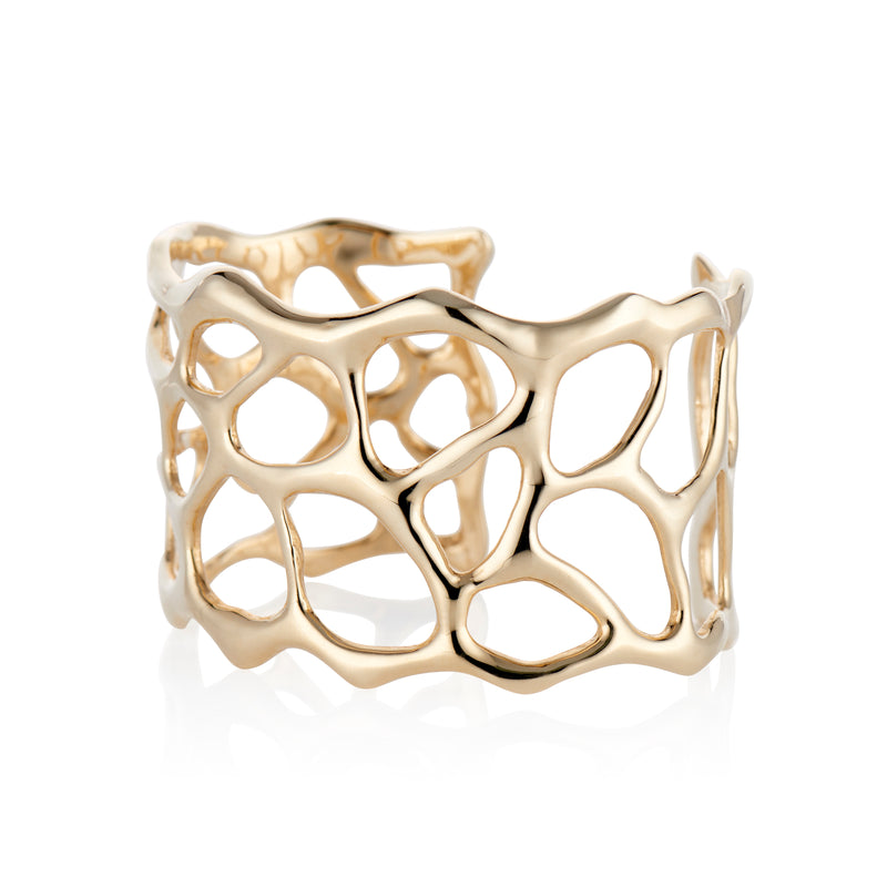 Gold Anguilla Cuff